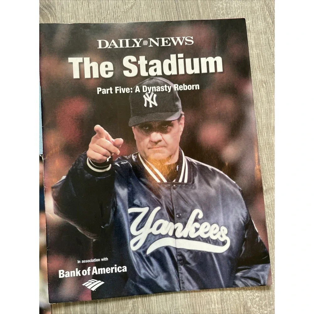 2008 The Daily News The Stadium Part 1-5 Babe DiMaggio Maris Reggie Torre Mantle
